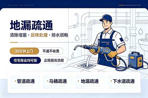沧州地漏疏通